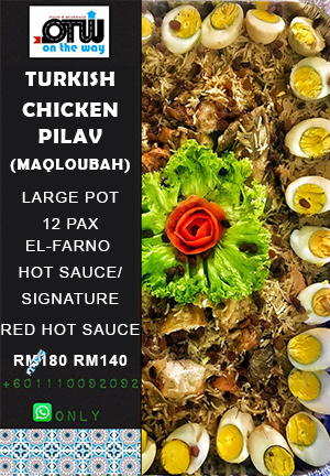 [OTW Catering] Turkish Chicen Pilav Large (Maqloubah) - مقلوبة دجاج